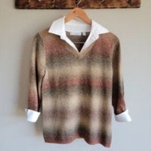 Fall Collared Sweater